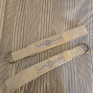 Club Pilates White Straps
